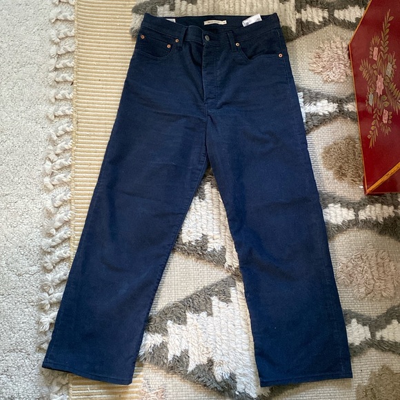 Levi's Pants - LEVI’S Navy Blue Corduroys Pants - 32